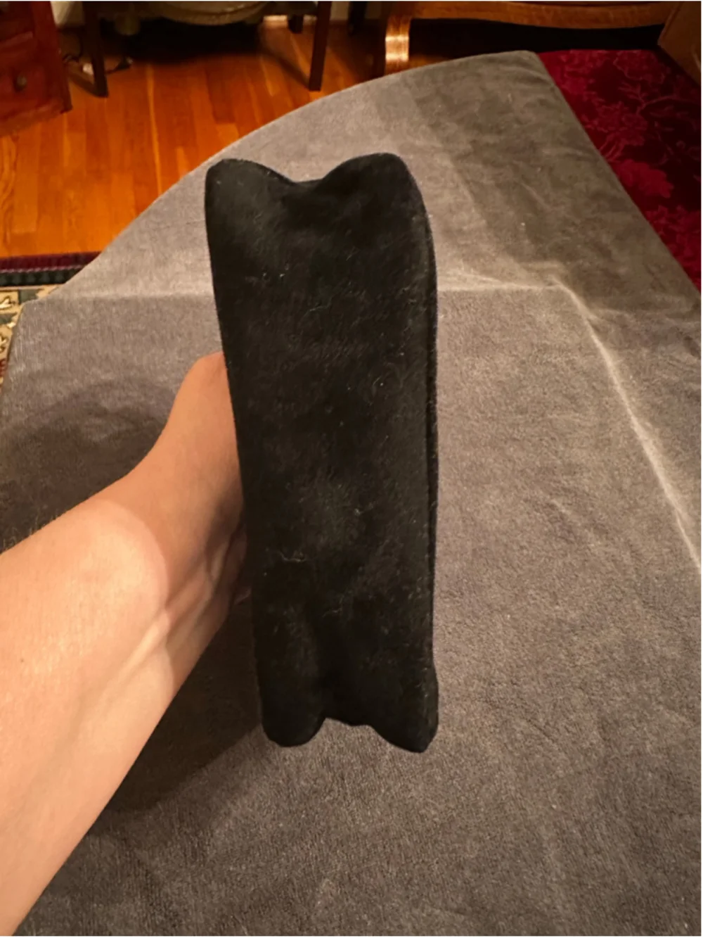Celine Black Suede Mini Bag